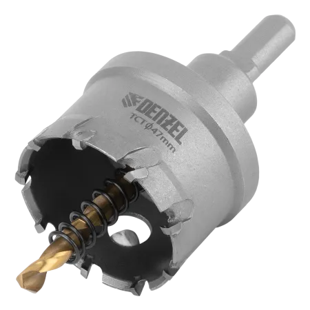 Коронка по металлу DENZEL 724015, 47 мм, твердосплавная