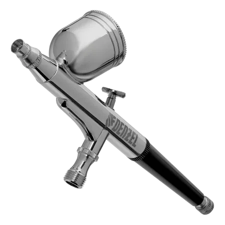 Аэрограф с верхним бачком DENZEL AB1, 0.2/0.3/0.5 мм, 7 мл, 9 л/мин