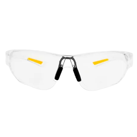 Очки защитные DENZEL открытые, поликарбонатные, прозрачная линза