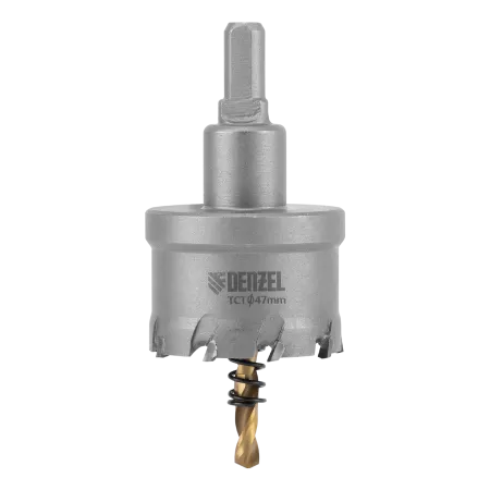 Коронка по металлу DENZEL 724015, 47 мм, твердосплавная
