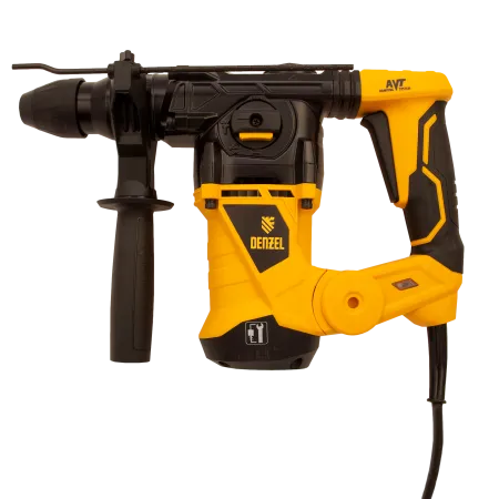 Перфоратор электрический DENZEL RHV-1250-30, SDS-plus, 1250 Вт, 5 Дж, 3 плюс 1 режим
