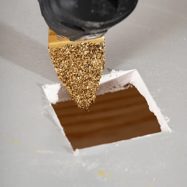 Насадка для МФИ DENZEL 782321 шлифовальная дельтавидная, HM, по плитке и дереву, 35 мм