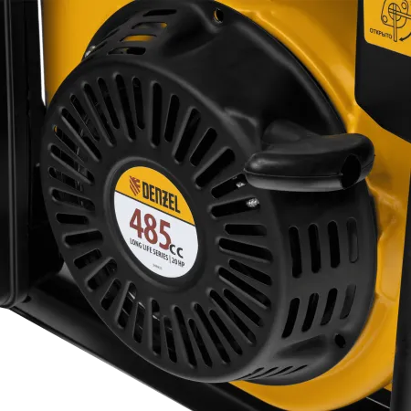 Генератор бензиновый DENZEL PS-95EA-PRO, 9,5 кВт, 230 В, 40 л, разъем ATS, эл.старт