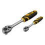 Набор инструментов DENZEL 1/2", 1/4", CrV, S2, пластиковый кейс, 122 предмета