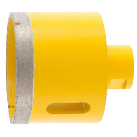 Сверло алмазное по керамограниту DENZEL 72694, 70 мм, М14, мокрая резка