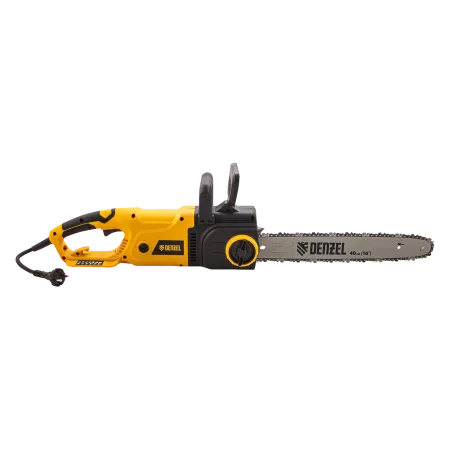 Пила цепная электрическая DENZEL EDS-2000, 2 кВт, шина 40 см, шаг 3/8, 56 звеньев