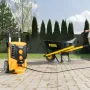 Моечная машина высокого давления DENZEL R-180, 2200 Вт, 180 бар, 380 л/ч, колесная