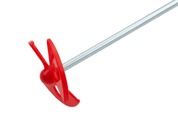 Миксер для красок DENZEL 848297, 60 x 350 мм, цилиндрический хвостовик 6 мм