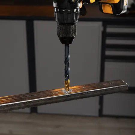 Набор сверл по металлу DENZEL 1-13 мм, HSS-Tin, Golden Tip, 25 шт