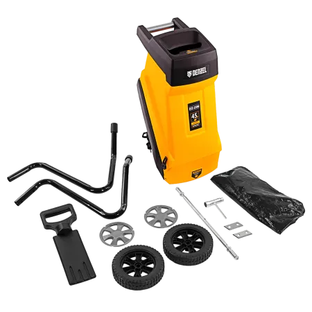 Измельчитель садовый электрический DENZEL ECS-2500, 2500 Вт, 45 мм