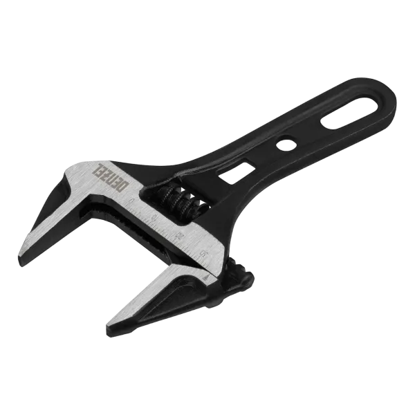 Ключ разводной DENZEL 135 мм, CrV, кованый, укороченная рукоятка