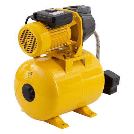 Насосная станция DENZEL PS1100С, 1100 Вт, 4500 л/ч, ресивер 24 л, высота подъема 46 м