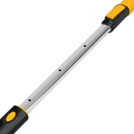 Щетка-сметка для снега со скребком DENZEL, телескоп, поворотная голова, водосгон, 900-1200 мм