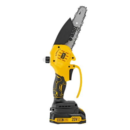 Цепная мини-пила аккумуляторная бесщет. DENZEL CCS-150, шина 150 мм, Li-Ion, 20 В