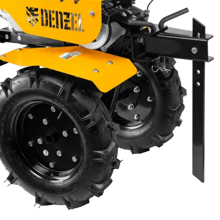 Мотоблок DENZEL DPT-270S, 7 л.с., ремен.сцеп, фрез 3х4, ШОМ, передачи 2В/1Н