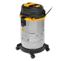 Пылесос строительный DENZEL RVC30, 1400 Вт, бак 30 л, шланг 3 м, розетка с автосинхр.