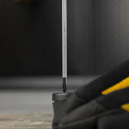 Отвертка DENZEL PH0х75 мм, S2, 3к рукоятка