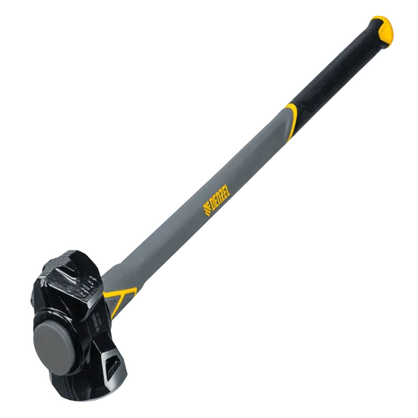 Кувалда с клиновидным бойком DENZEL 3,6 кг, фибергласовая рукоятка c TPR