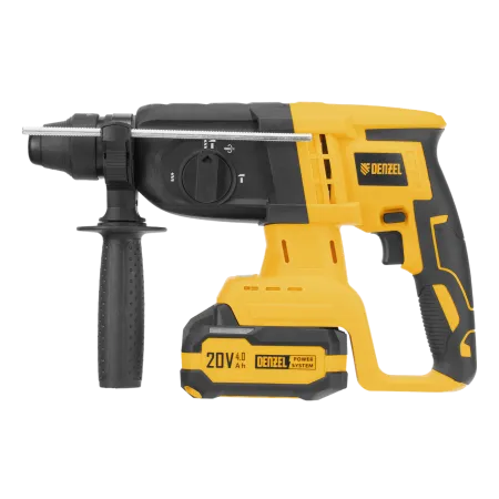 Перфоратор аккумуляторный бесщет. DENZEL RHH-BL-20-28, 3 Дж, Li-Ion, 20 В