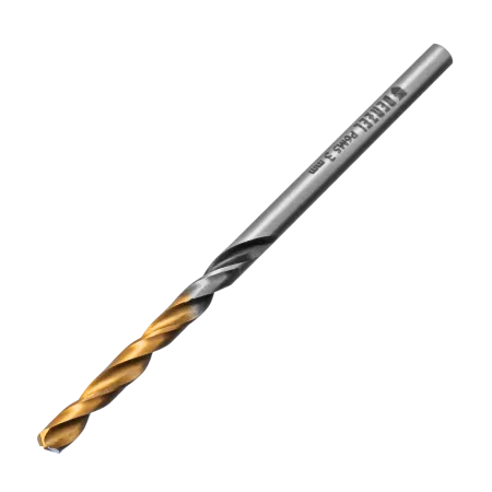 Сверло спиральное по металлу DENZEL 3 x 61 мм, Р6М5, Golden Tip, многогранная заточка, 2шт.