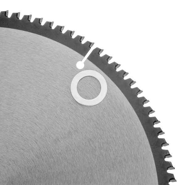 Пильный диск по алюминию DENZEL ф305 х 30 мм, 100 зубьев