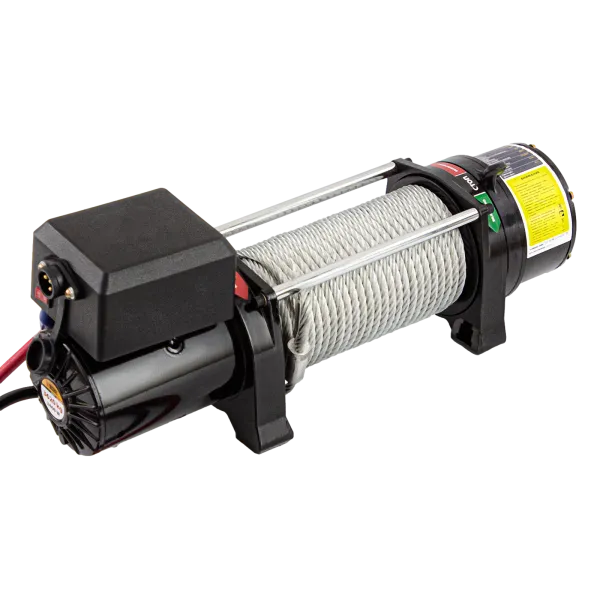 Лебедка автомобильная электрическая DENZEL LB-3000.3.6 т, 3.4 кВт, 12В