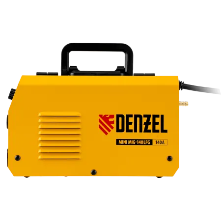 Аппарат инвертор. полуавтомат. сварки DENZEL Mini MIG-140LFG, 140 А, ПВ 60%