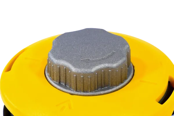 Катушка для триммера DENZEL 96322 полуавтомат, гайка M10 x 1.25, винт M10-M10, кнопка