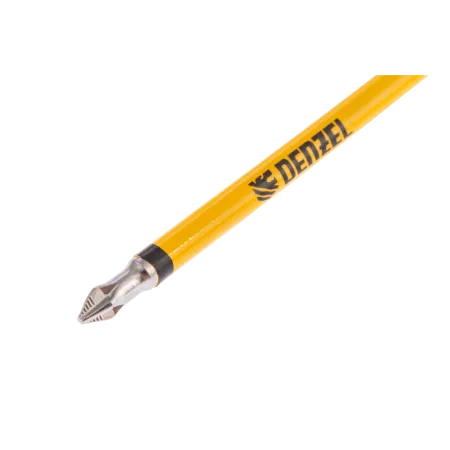 Набор бит DENZEL PH2x100 мм, 5 шт.
