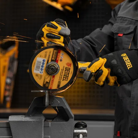 Пневматическая углошлифовальная машина DENZEL AG125, 11000 об/мин, 125 мм, 186 л/мин