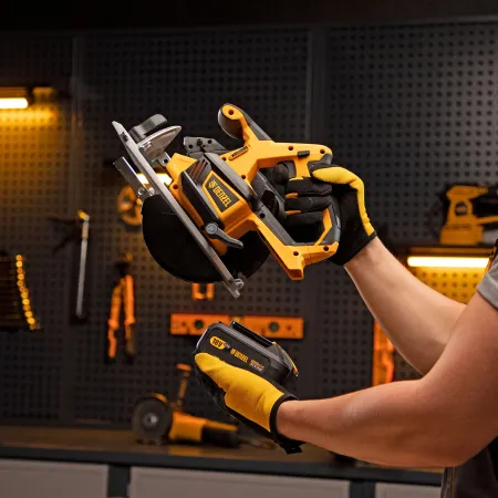 Пила циркулярная аккумуляторная бесщет. DENZEL CCS-165-0, 18В Li-Ion