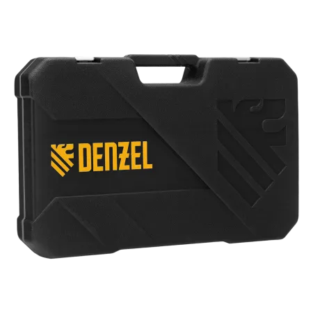 Набор инструментов DENZEL 1/2", 1/4", CrV, S2, пластиковый кейс, 100 предметов