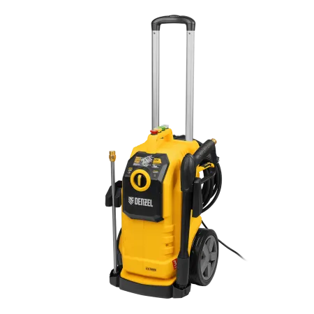 Моечная машина высокого давления DENZEL K 50 Power, 2100 Вт, 150 бар, 600 л/ч, асинхронный двигатель