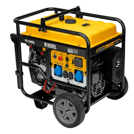 Генератор бензиновый DENZEL PS-120EA, 12 кВт,230 В, 40л, разъем ATS,эл.старт