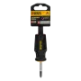 Отвертка DENZEL PH2х38 мм, S2, 3к рукоятка