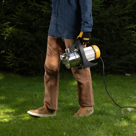 Насос садовый поверхностный DENZEL GP1200Х, 1200 Вт, 3700 л/ч, высота подъема 46 м