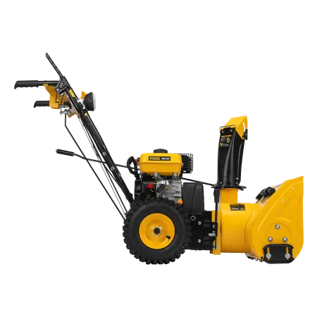 Снегоуборщик гибридный с функц. подметания DENZEL SWB-600, 212 сс, руч. старт, 2 насадки