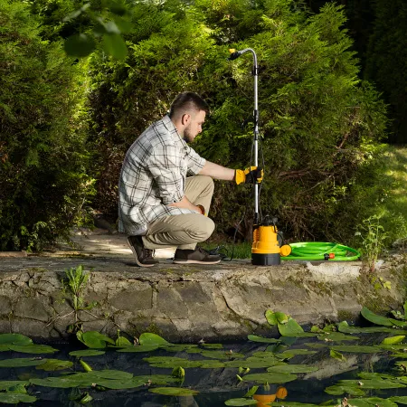 Дренажный насос для чистой воды DENZEL DPB400, 400 Вт, подъем 11 м, 5500 л/ч