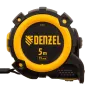 Рулетка DENZEL 31521 5м х 19мм, автоматич. фиксац., нейлон. покрытие, магнит. зацеп, двухстор. разметка