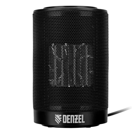 Тепловентилятор керамический DENZEL DTFC-1200S, вращение, 3 реж., вент., нагрев 600/1200 Вт