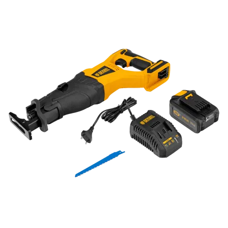 Пила сабельная аккумуляторная бесщет DENZEL BRC-120, 18В Li-Ion