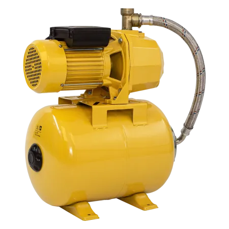 Насосная станция DENZEL PSD800C, 800 Вт, 2400 л/ч, ресивер 24 л, всасывание 20 м, эжекторная