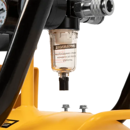 Компрессор безмасляный, малошумный DENZEL DLS 3300/100, 3300 Вт,3x1100, 100 л, 570 л/мин ,блок управления