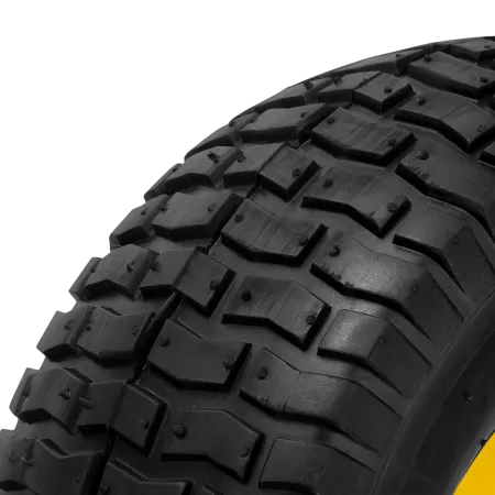 Колесо пневматическое DENZEL 15/6.00-6, D 370 мм, подш. внут. диам. 16 мм, длина оси 100 мм