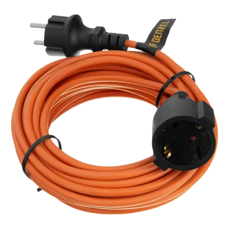 Удлинитель-шнур силовой Garden Series DENZEL, ПВС, 10м, 1 розетка, 3 x 1 мм