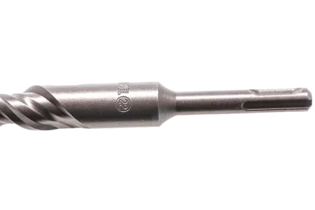 Бур по бетону DENZEL 705053, 22 x 310 мм, двойная спираль, три пылеотводящие кромки