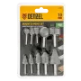 Набор шарошек DENZEL для дрели (ПШМ), 10 шт