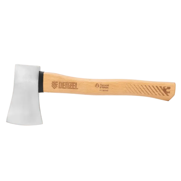 Топор кованый DENZEL 680 г, американский тип, буковая рукоятка, 360мм, EFP