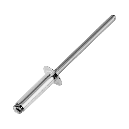 Заклепки алюминиевые DENZEL 5/32"-5/8", 4 х 15 мм, 50 шт