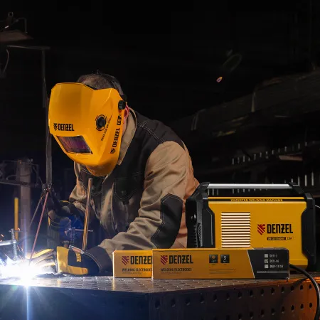 Аппарат инвертор. дуговой сварки DENZEL DM-220 Standart, 220 А, ПВ 60%
